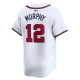 Men's Atlanta Braves Sean Murphy Nike White Home Limited Player Jersey