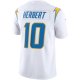 Men's Los Angeles Chargers Justin Herbert Nike White Vapor Limited Jersey