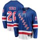 Men's New York Rangers Jimmy Vesey Fanatics Blue Home Breakaway Player Jersey