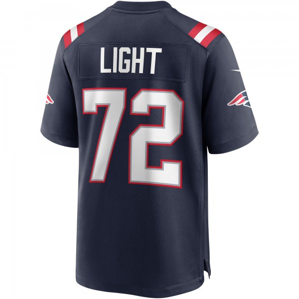 Men's New England Patriots Matt Light Nike Navy Game Retired Player Jersey