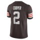 Men's Cleveland Browns Amari Cooper Nike Brown Vapor Limited Jersey