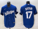 Men's Los Angeles Dodgers #17 Nike Blue Shohei Ohtani Jersey