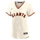 Women's San Francisco Giants Nike Cream Home Blank Replica Jersey