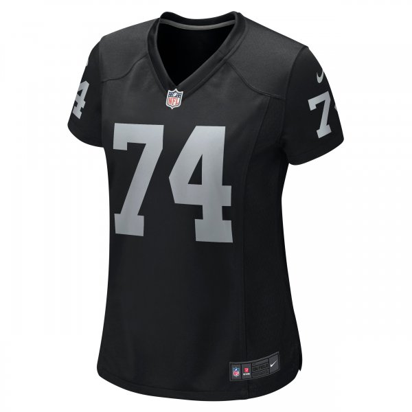 Women's Las Vegas Raiders Kolton Miller Nike Black Game Jersey