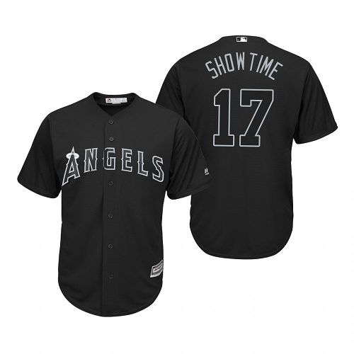 Los Angeles Angels Shohei Ohtani Showtime Black 2019 Players Weekend MLB Jersey