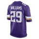 Men's Minnesota Vikings Joejuan Williams Nike Purple Game Jersey