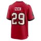 Men's Tampa Bay Buccaneers Christian Izien Nike  Red  Game Jersey