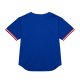 Men's Philadelphia 76ers  Mitchell & Ness Royal Hardwood Classics On The Clock Mesh Fashion Baseball Jersey