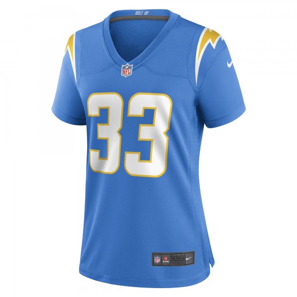 Women's Los Angeles Chargers Deane Leonard Nike Powder Blue Game Player Jersey