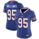 Nike Buffalo Bills #95 Kyle Williams Royal Blue Team Color Women's Stitched NFL Vapor Untouchable Limited Jersey