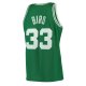 Men's Boston Celtics Larry Bird Mitchell & Ness Kelly Green Hardwood Classics Swingman Jersey