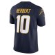 Men's Los Angeles Chargers Justin Herbert Nike Navy Vapor F.U.S.E. Limited Jersey