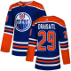 Adidas Edmonton Oilers #29 Leon Draisaitl Royal Alternate Stitched NHL Jersey