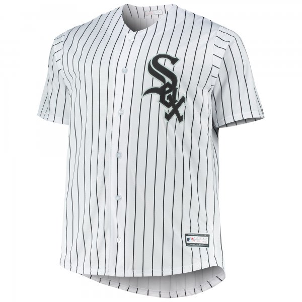 Men's Chicago White Sox Eloy Jimenez White Big & Tall Replica Player Jersey