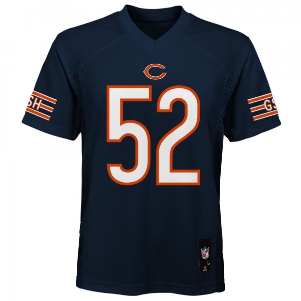 Youth Chicago Bears Khalil Mack Navy Replica Player Jersey