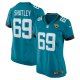 Women's Jacksonville Jaguars Tyler Shatley Nike Teal Nike Game Jersey