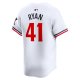 Men's Minnesota Twins Joe Ryan Nike White Home Limited Player Jersey