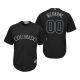 Colorado Rockies Custom Black 2019 Players Weekend Nickname MLB Jersey