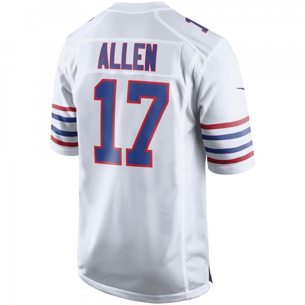 Youth Buffalo Bills Josh Allen Nike White Game Jersey