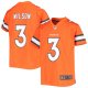 Youth Denver Broncos Russell Wilson Nike Orange Game Jersey