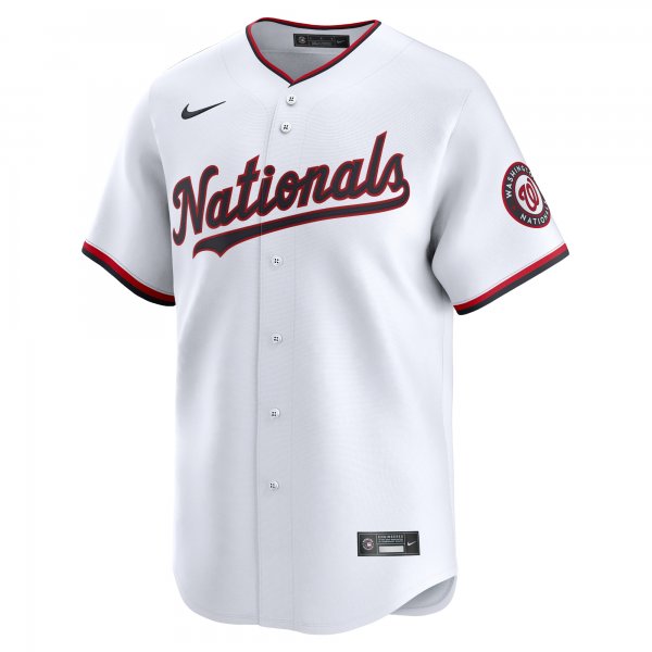 Men's Washington Nationals Nick Senzel Nike White Home Limited Player Jersey