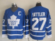 Men's Toronto Maple Leafs #27 Darryl Sittler Blue Throwback NHL Jersey