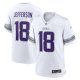 Men's Minnesota Vikings #18 Justin Jefferson Nike White Alternate Game Jersey