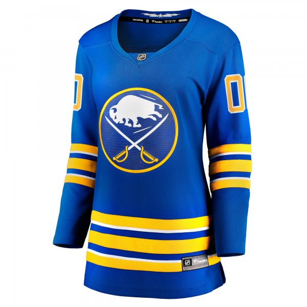 Women's Buffalo Sabres Fanatics Royal Home Breakaway Custom Jersey