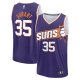 Men's Phoenix Suns #35 Kevin Durant Purple 2023/24 Fast Break Replica Icon Edition Jersey