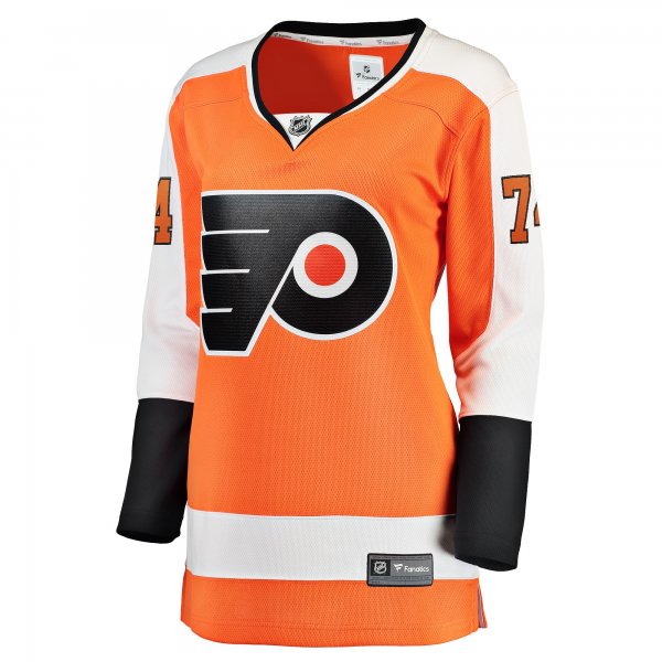 Women's Philadelphia Flyers Owen Tippett Fanatics Orange Home Breakaway Player Jersey