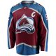 Men's Colorado Avalanche Gabriel Landeskog Fanatics Burgundy Captain Patch Home Breakaway Jersey