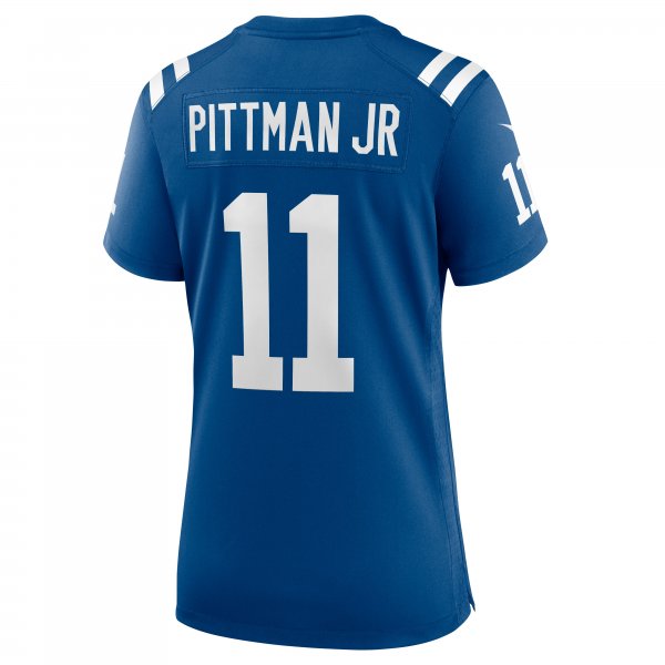 Women's Indianapolis Colts Michael Pittman Jr. Nike Royal Game Player Jersey