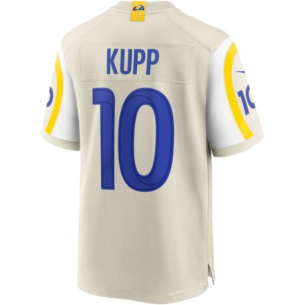 Men's Los Angeles Rams Cooper Kupp Nike Bone Player Game Jersey