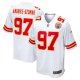 Men's Kansas City Chiefs Felix Anudike-Uzomah Nike White Team Game Jersey