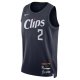 Unisex LA Clippers Kawhi Leonard Nike Navy 2023/24 Swingman Jersey - City Edition