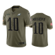 Philadelphia Eagles Gardner Minshew II Olive 2022 Salute To Service Limited Jersey #10