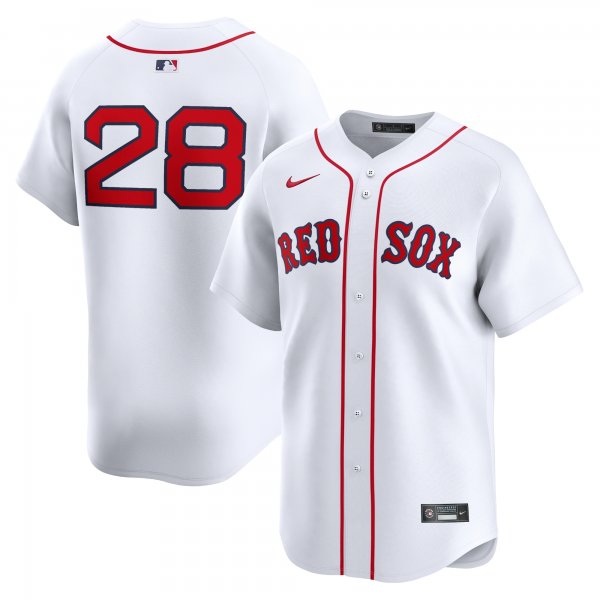 Men's Boston Red Sox Corey Kluber Nike White Home Limited Player Jersey