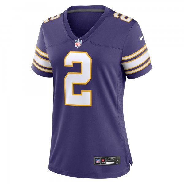 Women's Minnesota Vikings Alexander Mattison Nike Purple Classic Player Game Jersey