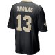 Men's New Orleans Saints Michael Thomas Nike Black Team Color Game Jersey