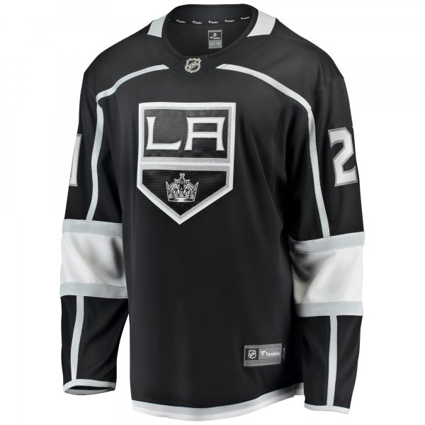 Men's Los Angeles Kings Jordan Spence Fanatics Black Home Premier Breakaway Player Jersey