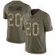 Dallas Cowboys #20 Tony Pollard Olive/Camo Youth Stitched NFL Limited 2017 Salute to Service Jersey