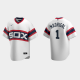 Men's #1 Nick Madrigal Chicago White Sox Cooperstown Collection Home White Jersey