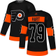 Philadelphia Flyers #79 Carter Hart Black Alternate Stitched Youth NHL Jersey