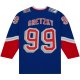 Men's New York Rangers Wayne Gretzky Mitchell & Ness Navy  1996/97 Blue Line Player Jersey