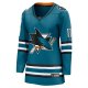 Women's San Jose Sharks Luke Kunin Fanatics Teal Home Breakaway Player Jersey