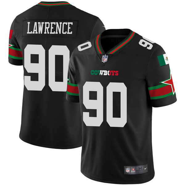 Men's Dallas Cowboys Mexican Special Stitched NFL Jersey-#90 Demarcus Lawrence