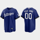 Los Angeles Dodgers Custom 2021 City Connect Replica Jersey - Royal