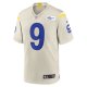 Men's Los Angeles Rams Matthew Stafford Nike Bone Game Jersey