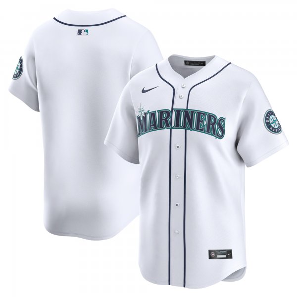 Youth Seattle Mariners Nike White Home Limited Jersey