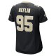 Women's New Orleans Saints Jack Heflin Nike  Black Team Game Jersey